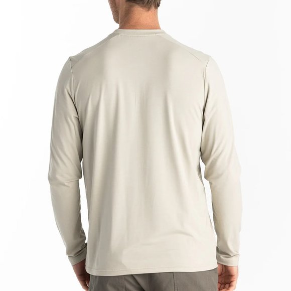 Free Fly Men's Bamboo Flex Long Sleeve Henley - Picture 2 of 13